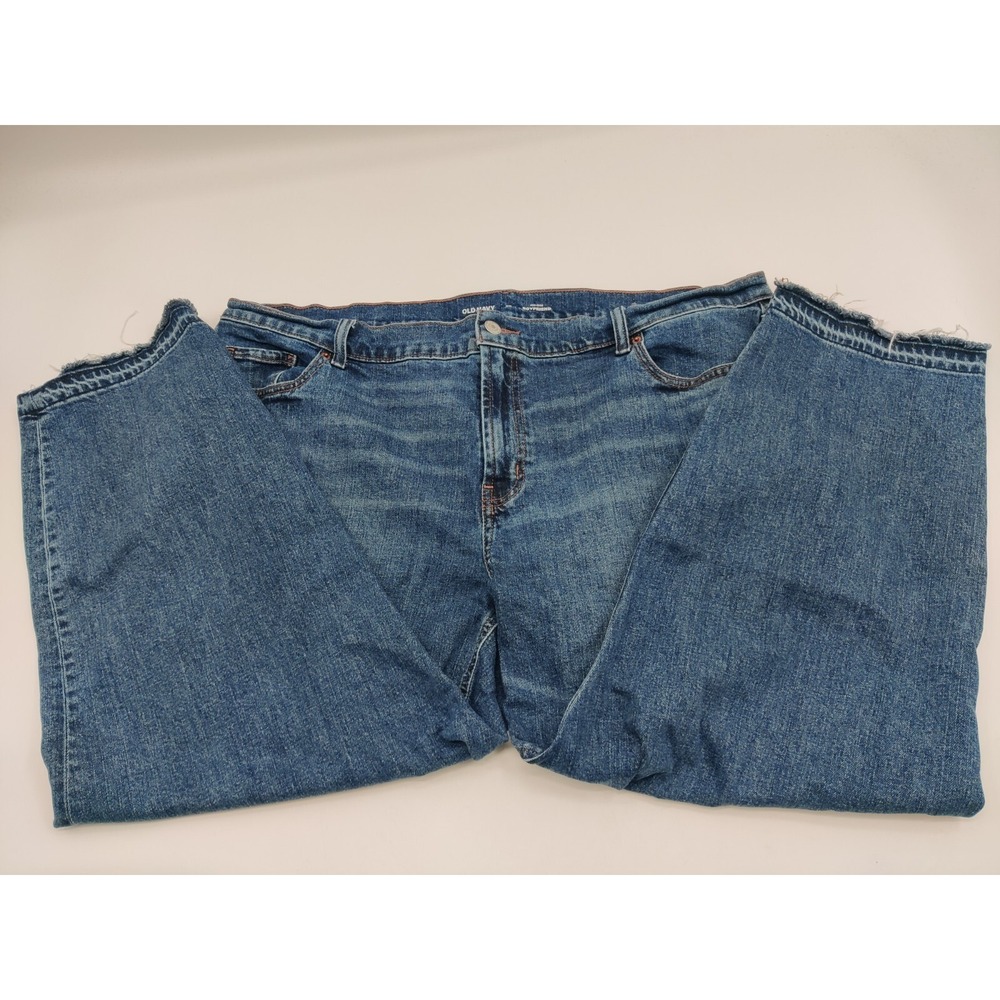 OLD NAVY Mid‎ Rise Boyfriend Jeans Medium Wash Denim Women's Size 20